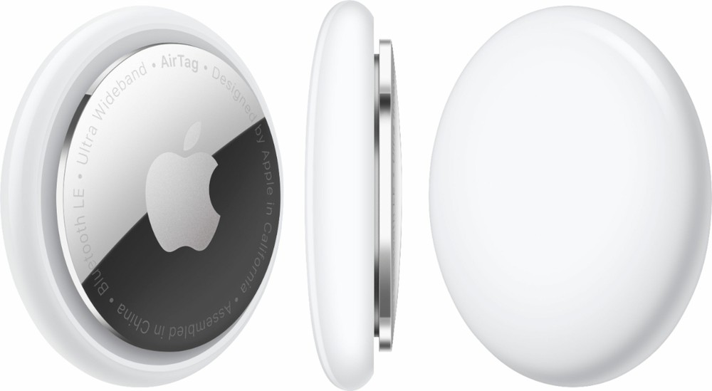 New Apple - AirTag 1-Pack, 2-Pack and 4-Pack