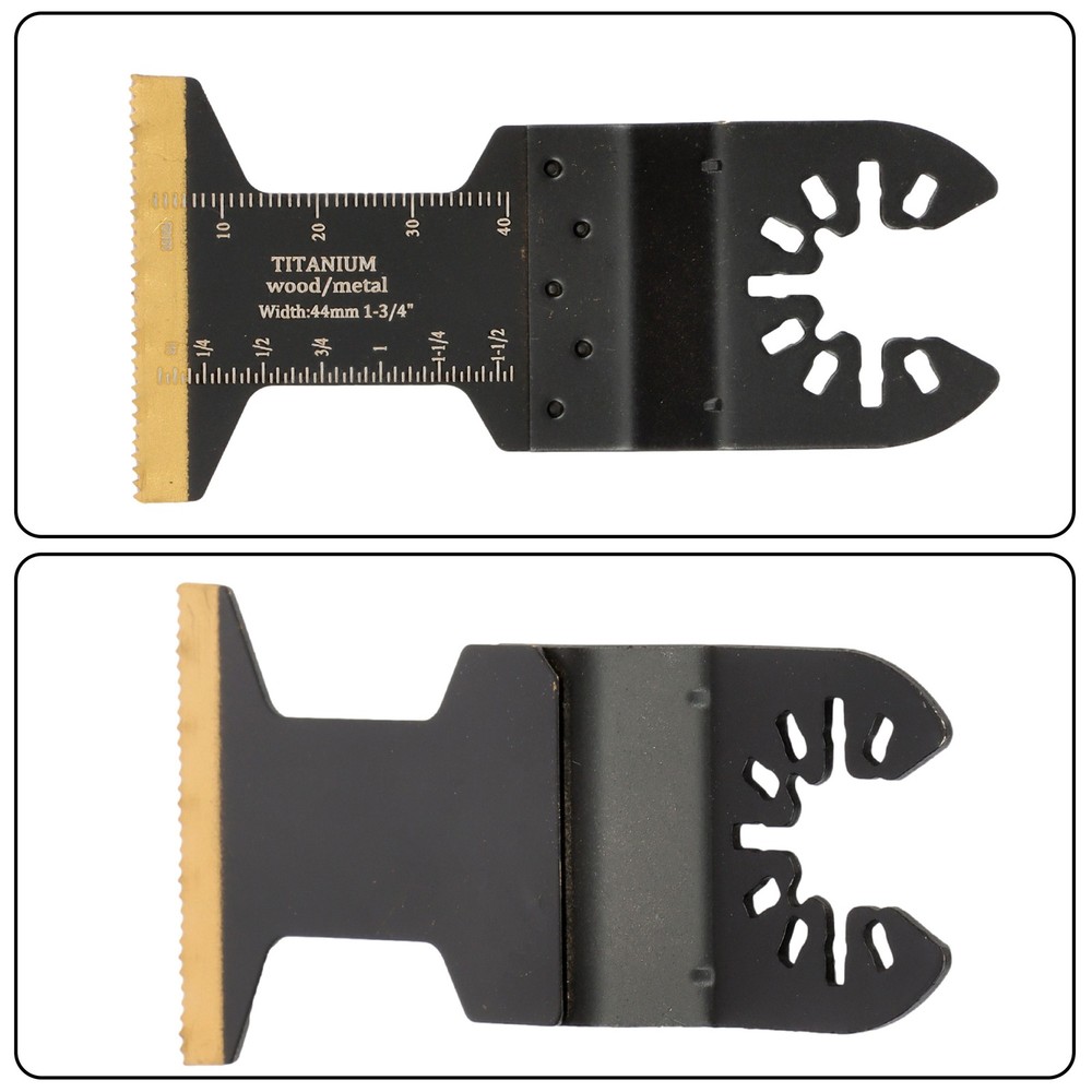 35PCS Multitool Blades 7 Type Titanium & HCS Oscillating Tool Blades Combination