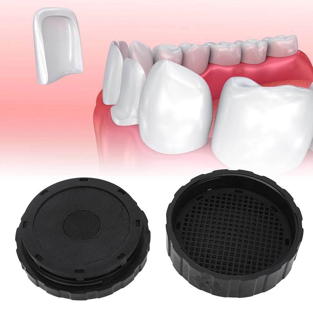 Reusable Black Denture Storage Box For Dental Veneer Processing Trending