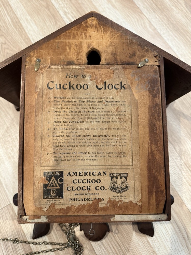 Antique/Vintage cuckoo clock