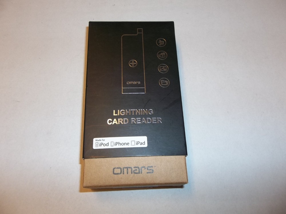 Omars Lightning Card Reader iPod, iPhone, iPad
