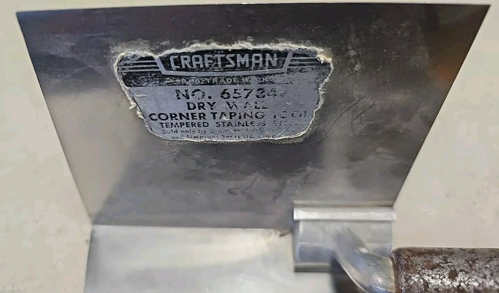 Drywall Corner Taping Tool By Sears 65734