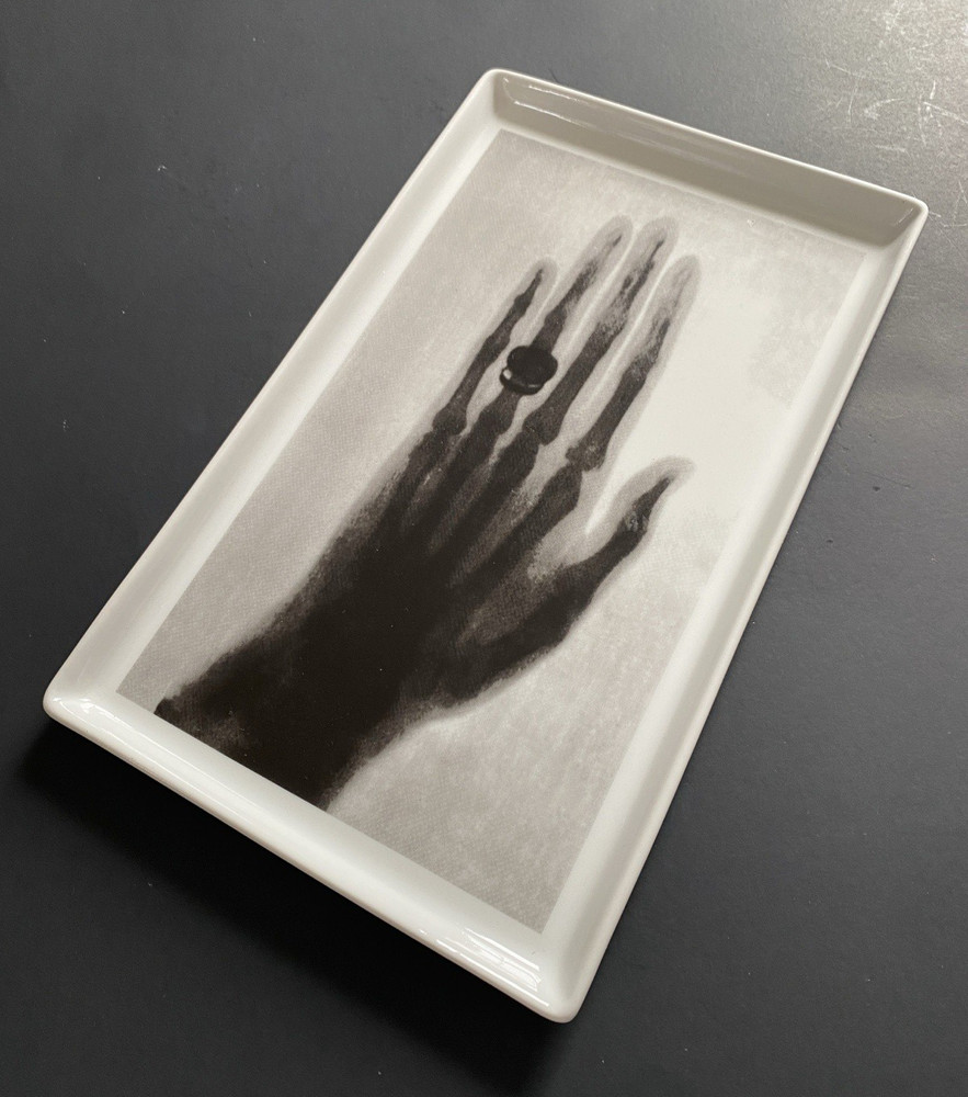 Michael & Rigo Porcelain Tray Hand X-Ray
