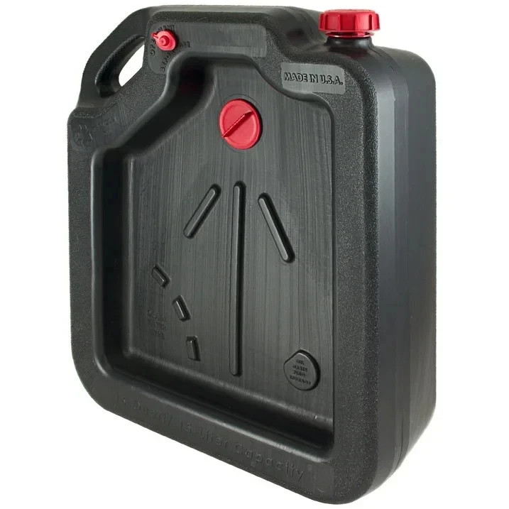 16 Qt Oil Drain Pan Leak-Proof Large Capacity Auto Container