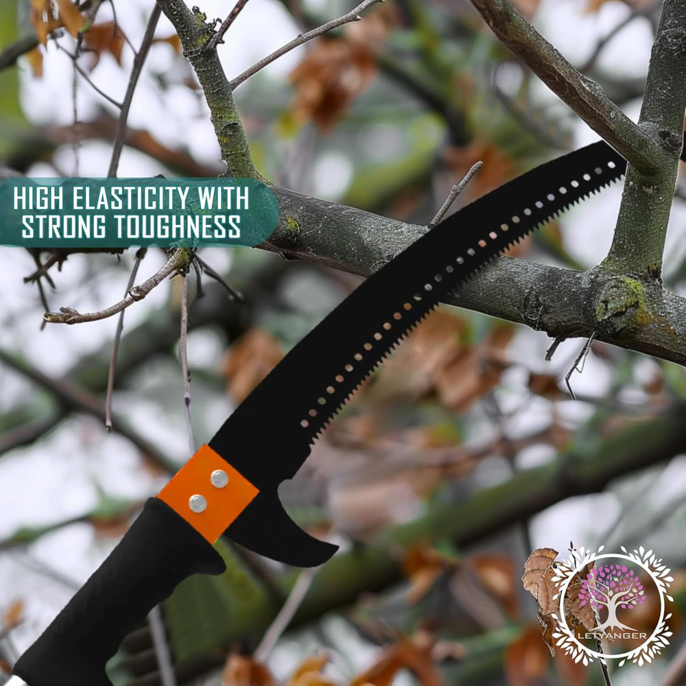 Pole Saws for Tree Trimming, 15Ft Extendable Long Tree Trimmers Long Handle Prun