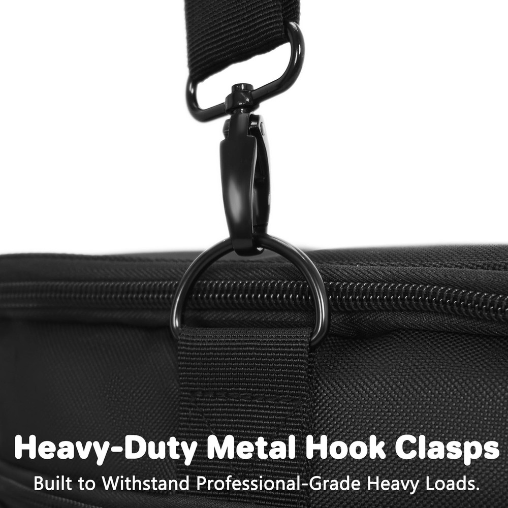 Bongo Drum Bag — Standard Size — 3 Extra Pockets for Accessories, Removable P...