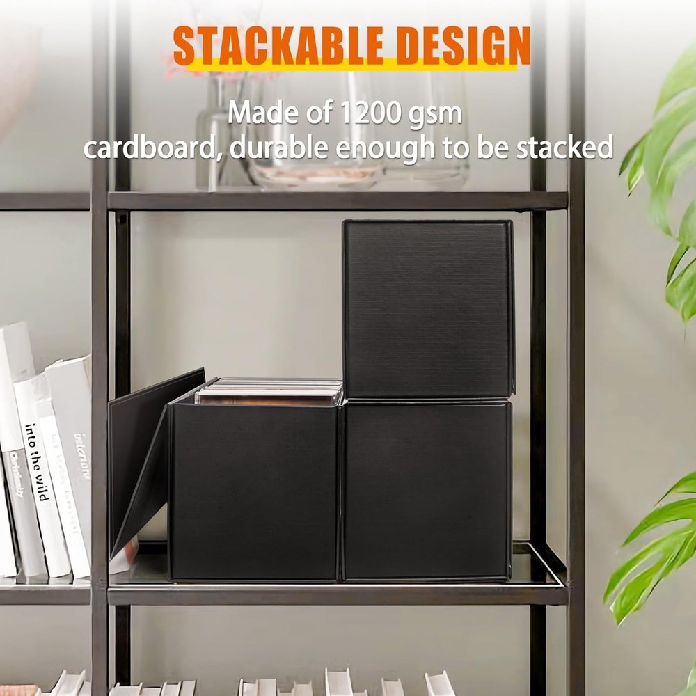 CD Storage Rack Box Holder Disk Case Media Display Space Store Organizer DVD