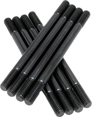 Kibblewhite Black Cylinder Studs 8 pc Kit Harley Disc Glide 84