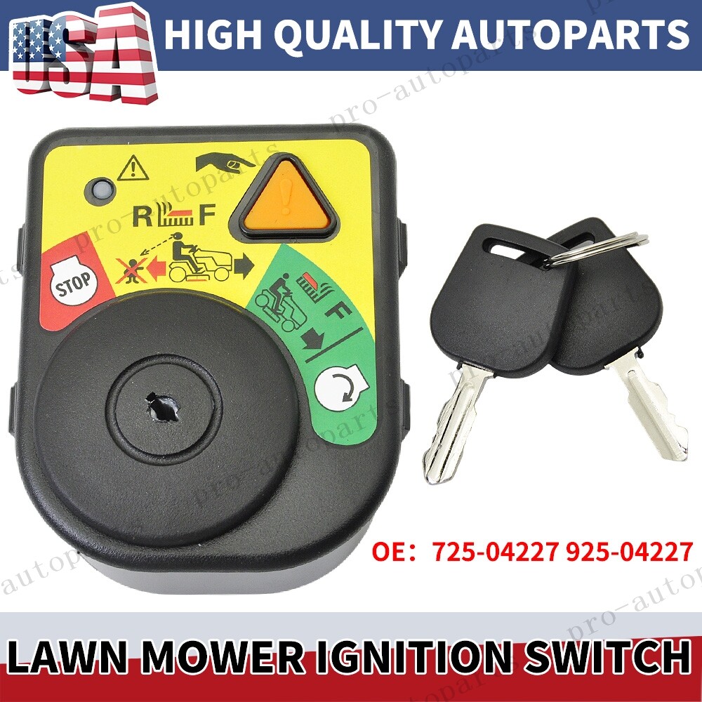 Ignition Switch w/Key 725-04227 925-06119 725-04227A 925-04227 for MTD Cub Cadet