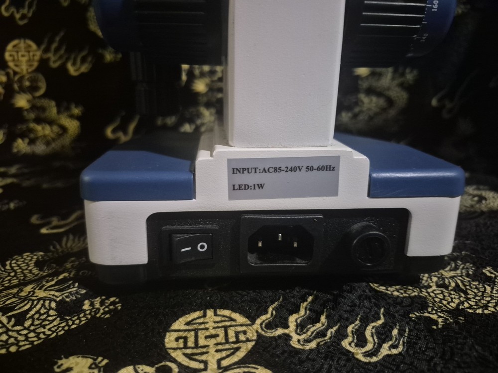 AmScope B120C 40x-2500x LED Lab Binocular Compound Microscope