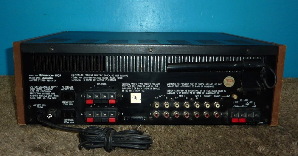Quadraflex Reference 450R AM/FM Stereo Receiver