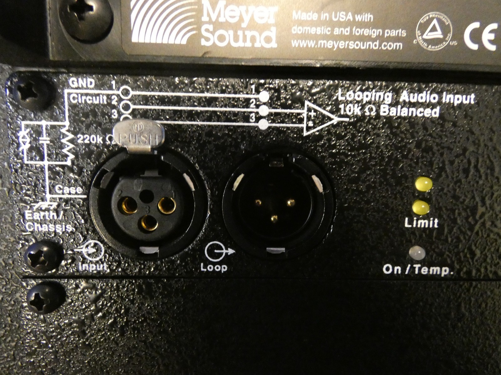 Meyer Sound UP Junior Powered Loudspeaker QTY 2 w/Power Cords, Pelican 1640 Case