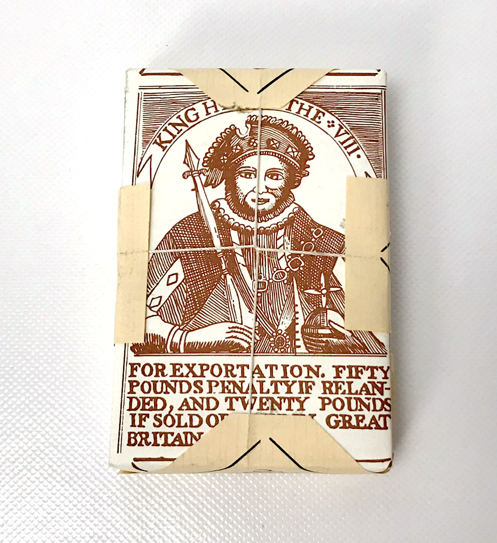 King Henry VIII Era Playing Cards - Reenactment