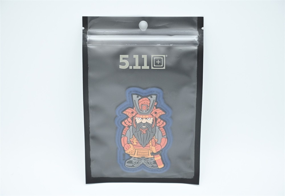 5.11 TACTICAL "SAMURAI GNOME" LOGO PATCH HOOK/LOOP BACKING​ HARD TO FIND RARE