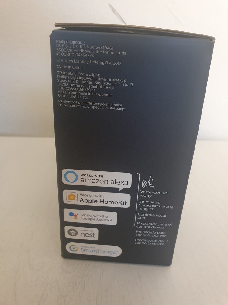 Philips Hue Bridge Lighting Controller Hub - White - EU Model - EAN 871869651180