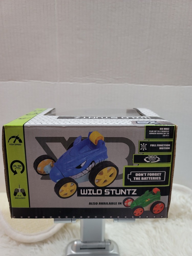 Wild Stuntz Shark Remote Controlled Car Full Function New In Box