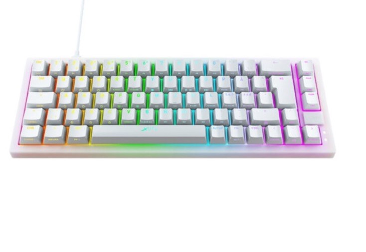 XTRFY K5 COMPACT RGB TRANSPARENT WHITE