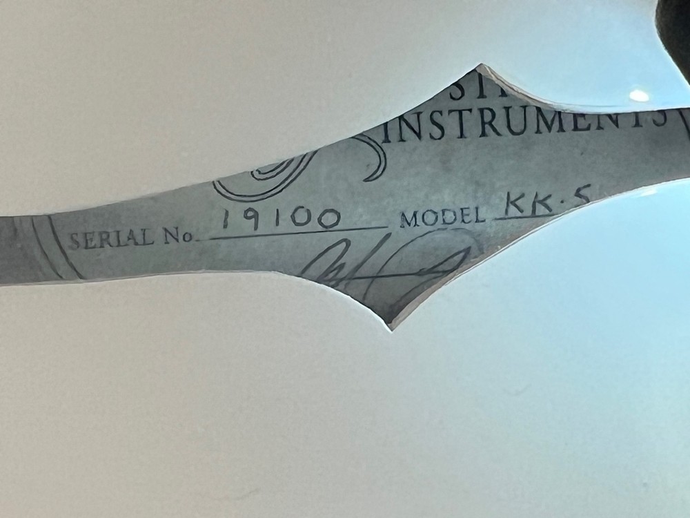 Custom made Mark Franzke Comemmorative Mandolin from 2019 with case #100 Made