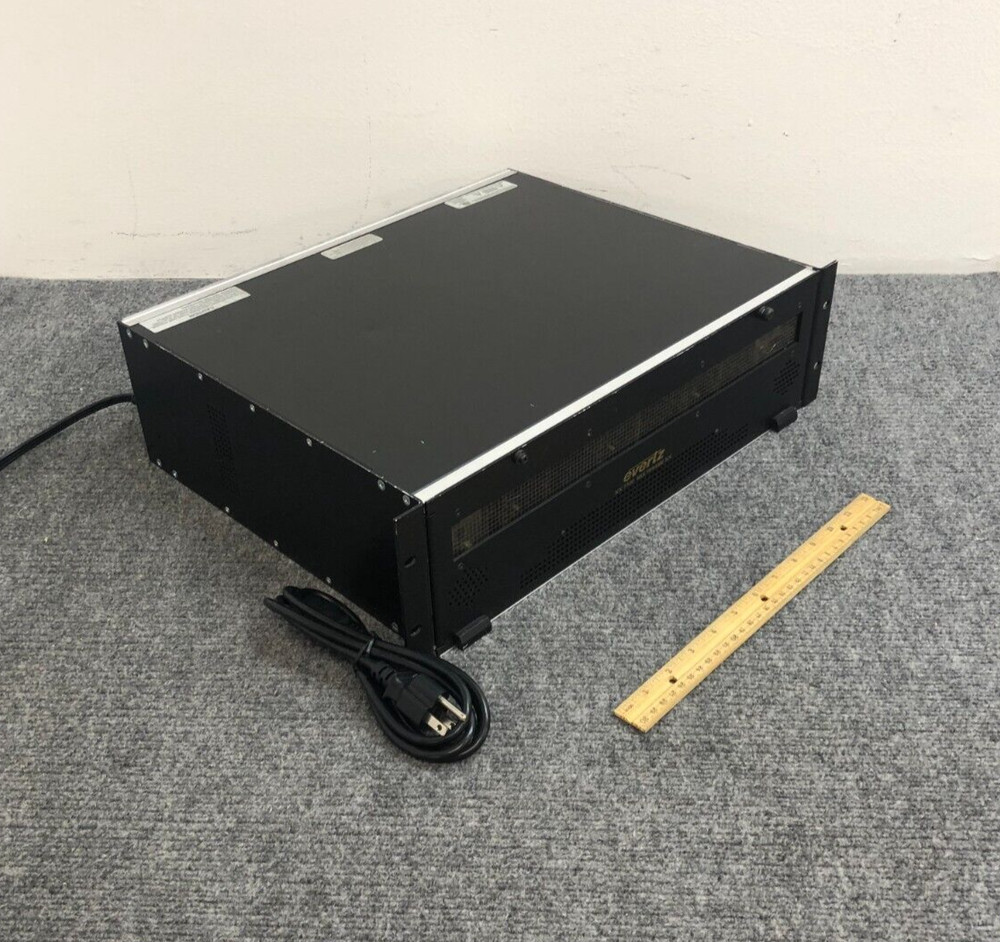 EVERTZ 7700FR-C Multiframe Controller with Modules and Power Cord