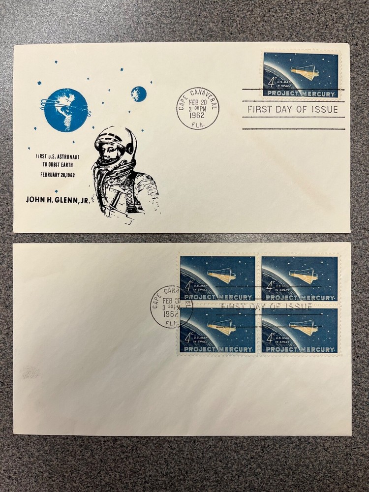 John Glenn memorabilia - Return to Flight