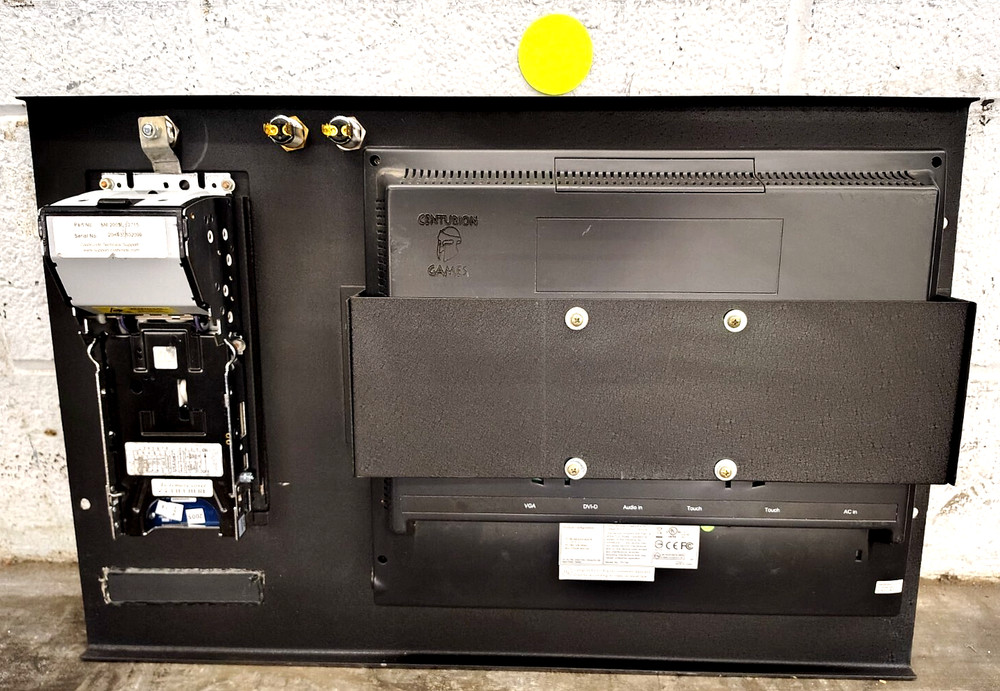 SELF-SERVICE INTERACTIVE TERMINAL W/GVISION 17" TOUCH SCREEN & BILL VALIDATOR