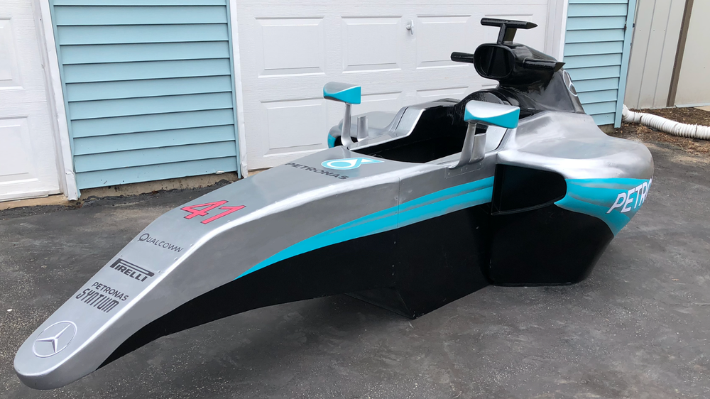 Formula 1 Plan (Sim Racing Cockpit Plan) in PDF format and hard copy