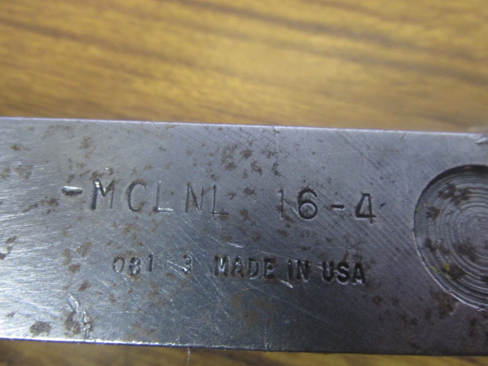 1.0" Square Shank Lathe Tool MCLNL-164 w/Insert