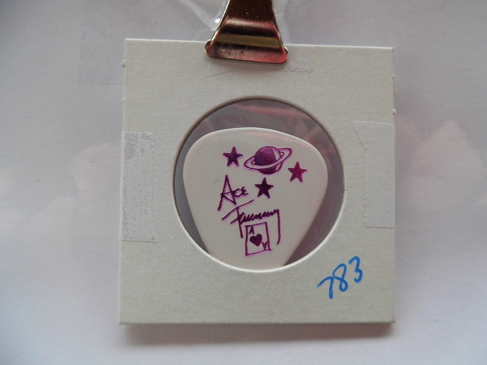 KISS "ACE FREHLEY" GUITAR PICK~4/21/00 READ DESCRIPTION (4/8)