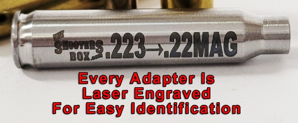 223 To .22 Magnum - Caliber Adapter For TC Contender & Contender G2 - Free Ship