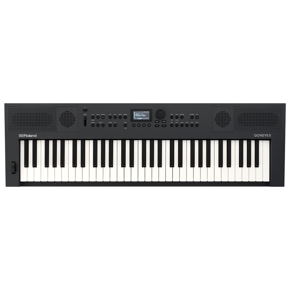 Roland GoKeys 5 Music Creation Keyboard - Graphite KEY ESSENTIALS BUNDLE