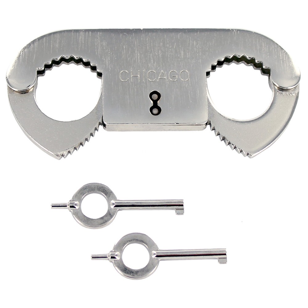 Professional Metal Thumbcuffs with 2 Keys