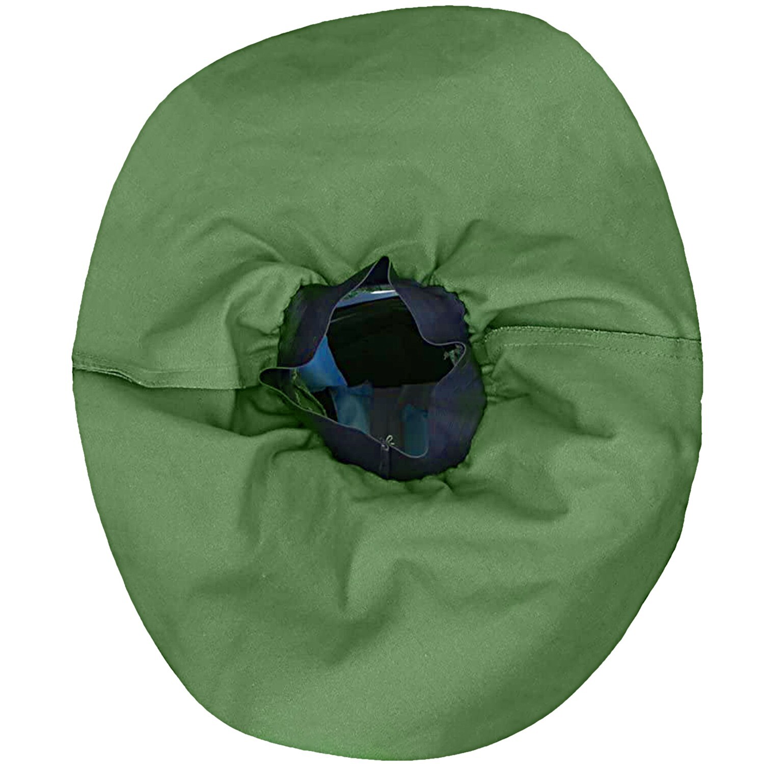 Industrial Sand Blasting Hood Cap Glass Face Shield Vent Design Anti Dust Green