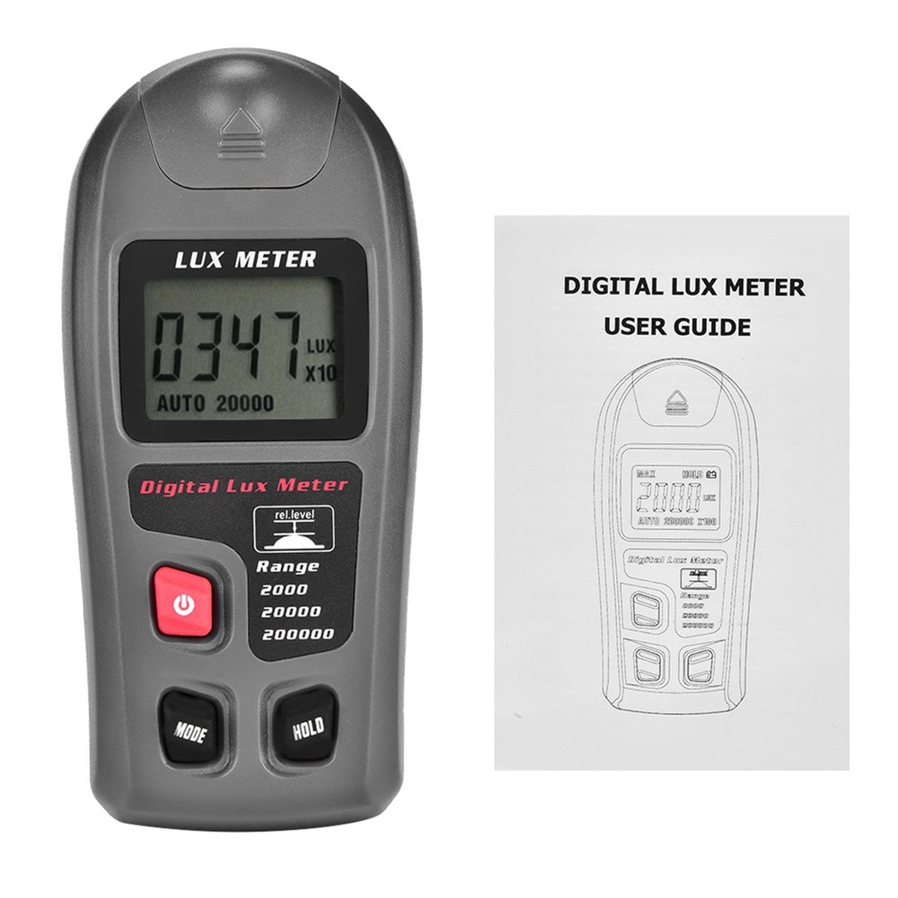 MT-30 Digital Luxmeter LCD Light Meter Environmental Testing Illuminometer