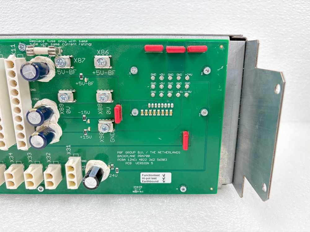 UNTESTED | PBF Group Netherlands PRA700 AC/DC Backplane Power Supply - Grey