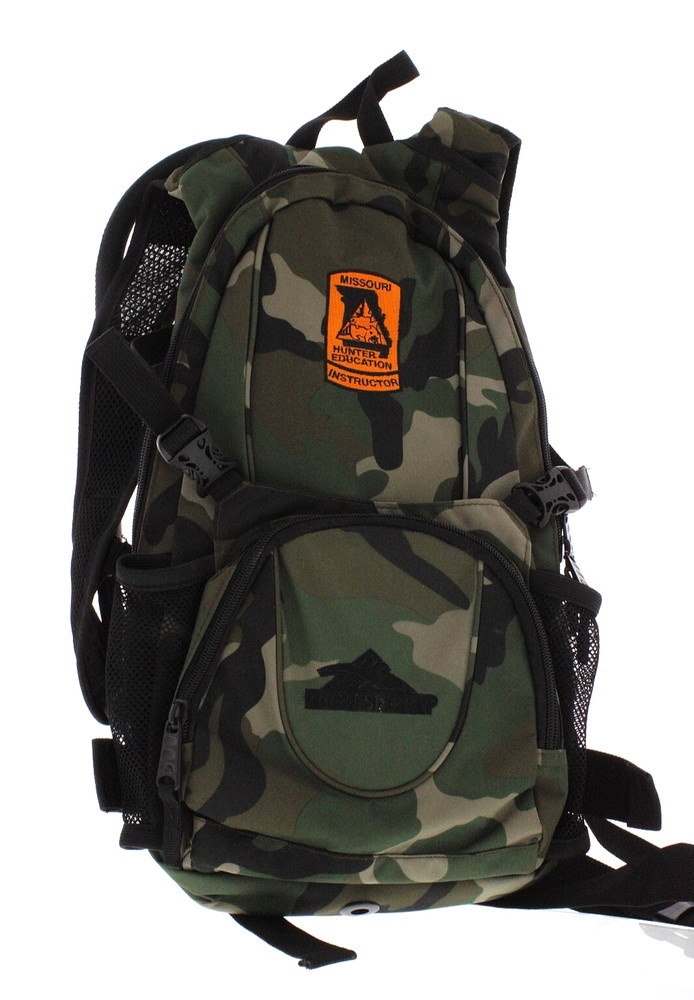 High Sierra Camel Backpack Missouri Hunter Education Instructor - Camo