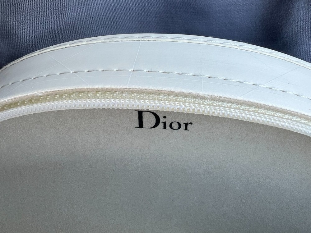 Brand New - Dior Leather Clam Shell Eye & Sunglass Case + Microfiber Soft Case