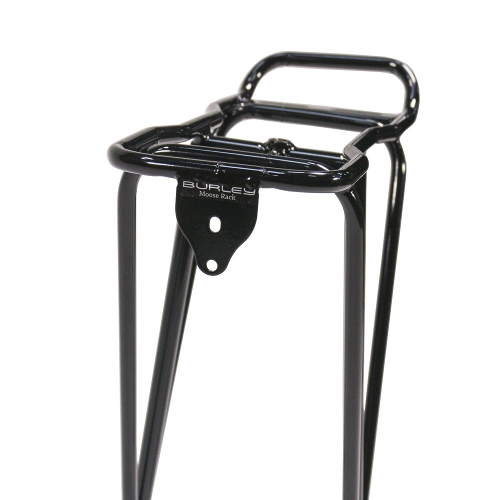 Burley Design Moose Rack with Light Bracket , Black