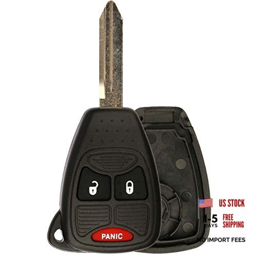 Just The Case Keyless Entry Remote Control Car Key Fob Shell Replacement Black