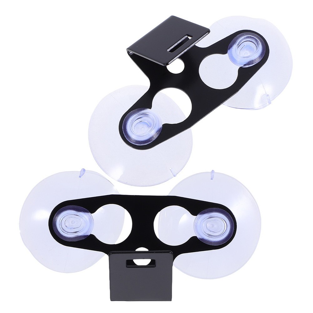 2 Pcs Car Suction Cup Mount Kit Interior Radar Holder Windshield