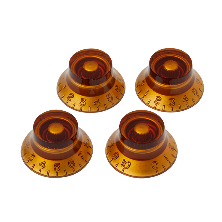 Gibson PRHK-030 Top Hat Knobs Vintage Amber