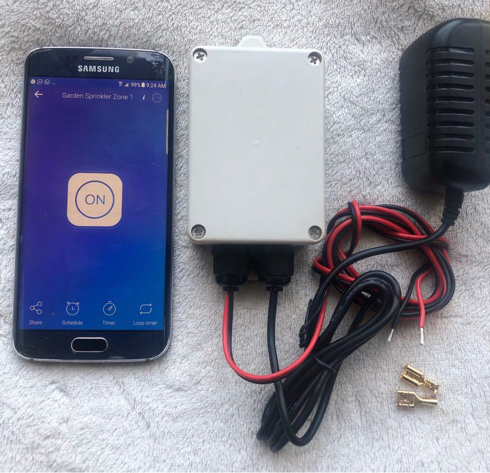 WIFI Smart Timer Garden Watering System Control Sprinkler Irrigation iOS Android