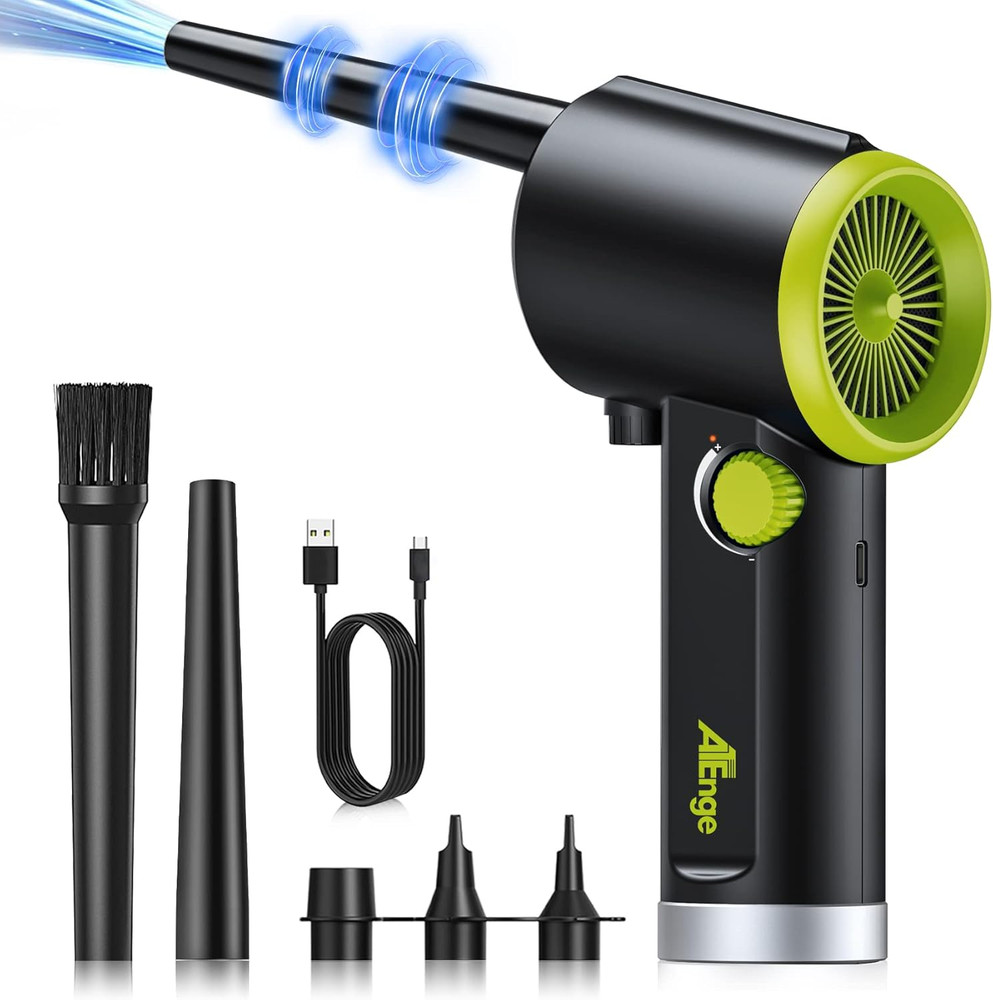 Compressed Air Duster, Electric Air Duster, Handheld Cordless Air Duster, Steple