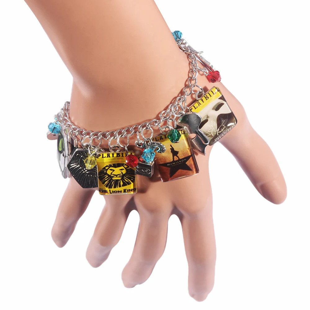 Classical Musicals Hamilton Bracelet Pendant Enamel Bracelet Fans Gifts