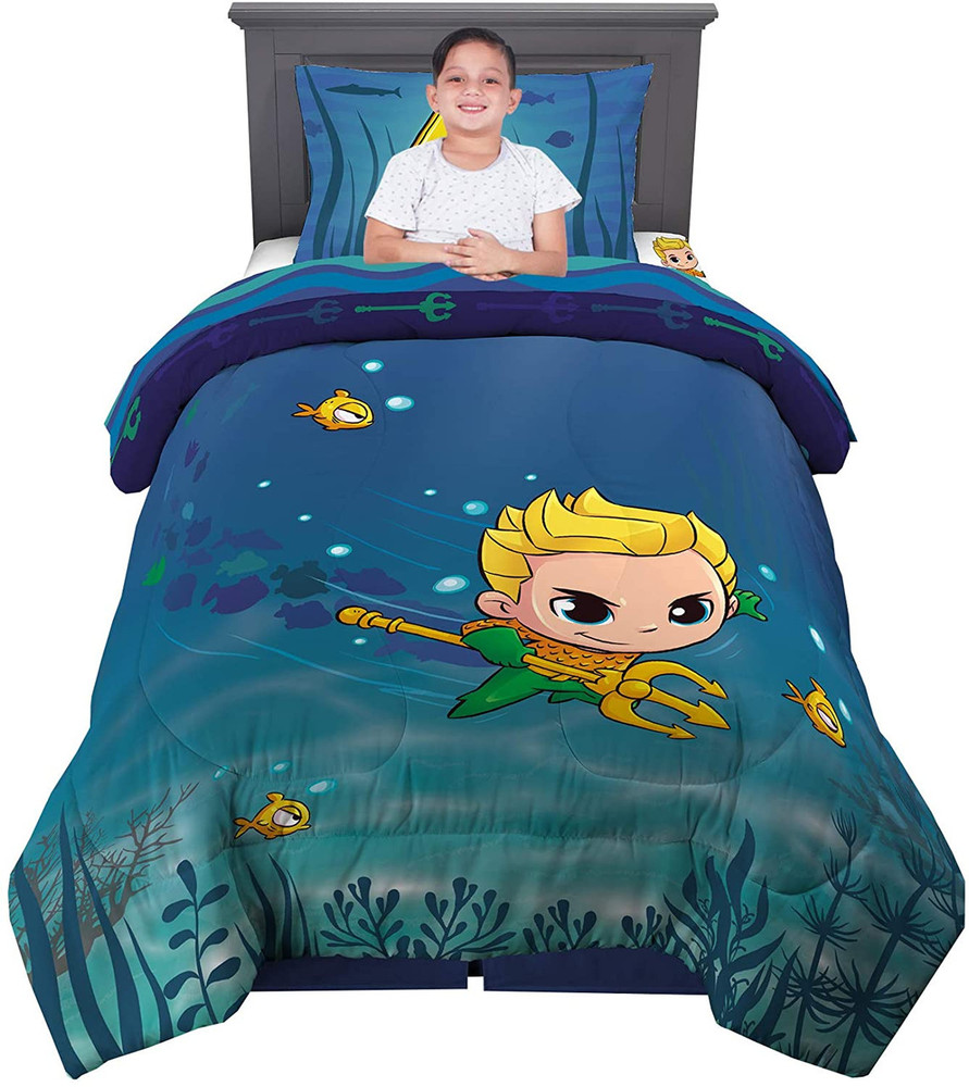 Aquaman Twin Comforter Set