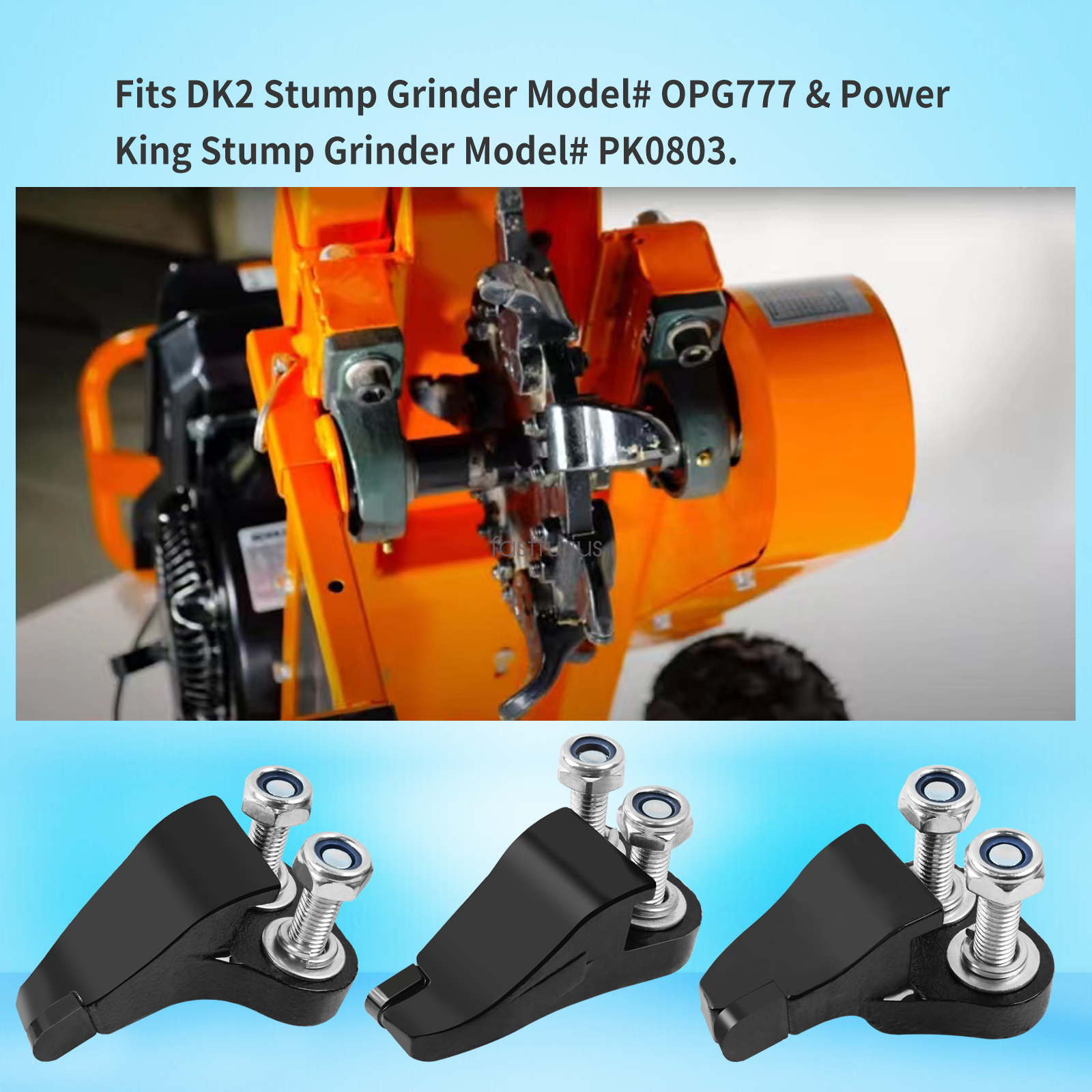 High Speed Cutting Teeth For DK2 Stump Grinder OPG777 & for Power King PK0803