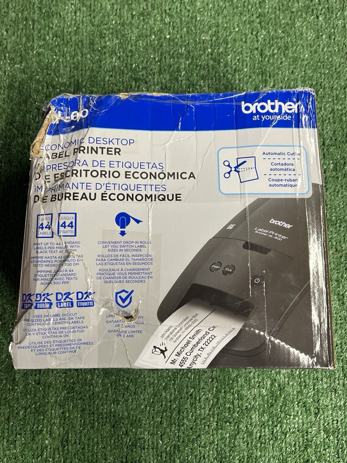 Brother QL-600 Economic Desktop Label Printer Automatic Cutter