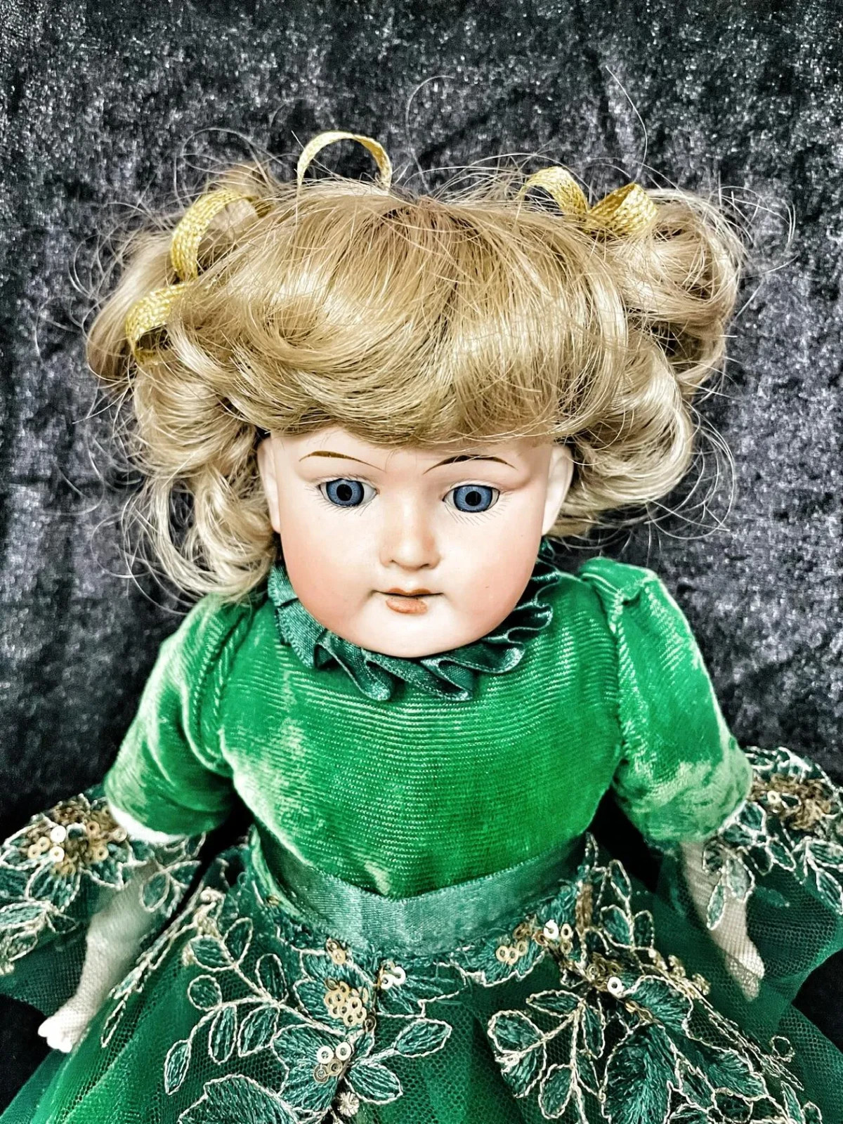 Antique porcelain German Peter Scherf Doll Sonneberg, Germany 15.7 in