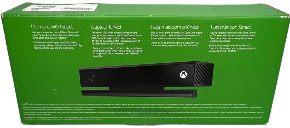 Xbox One Kinect Sensor By Microsoft With Box And Instructions Preowned Untested