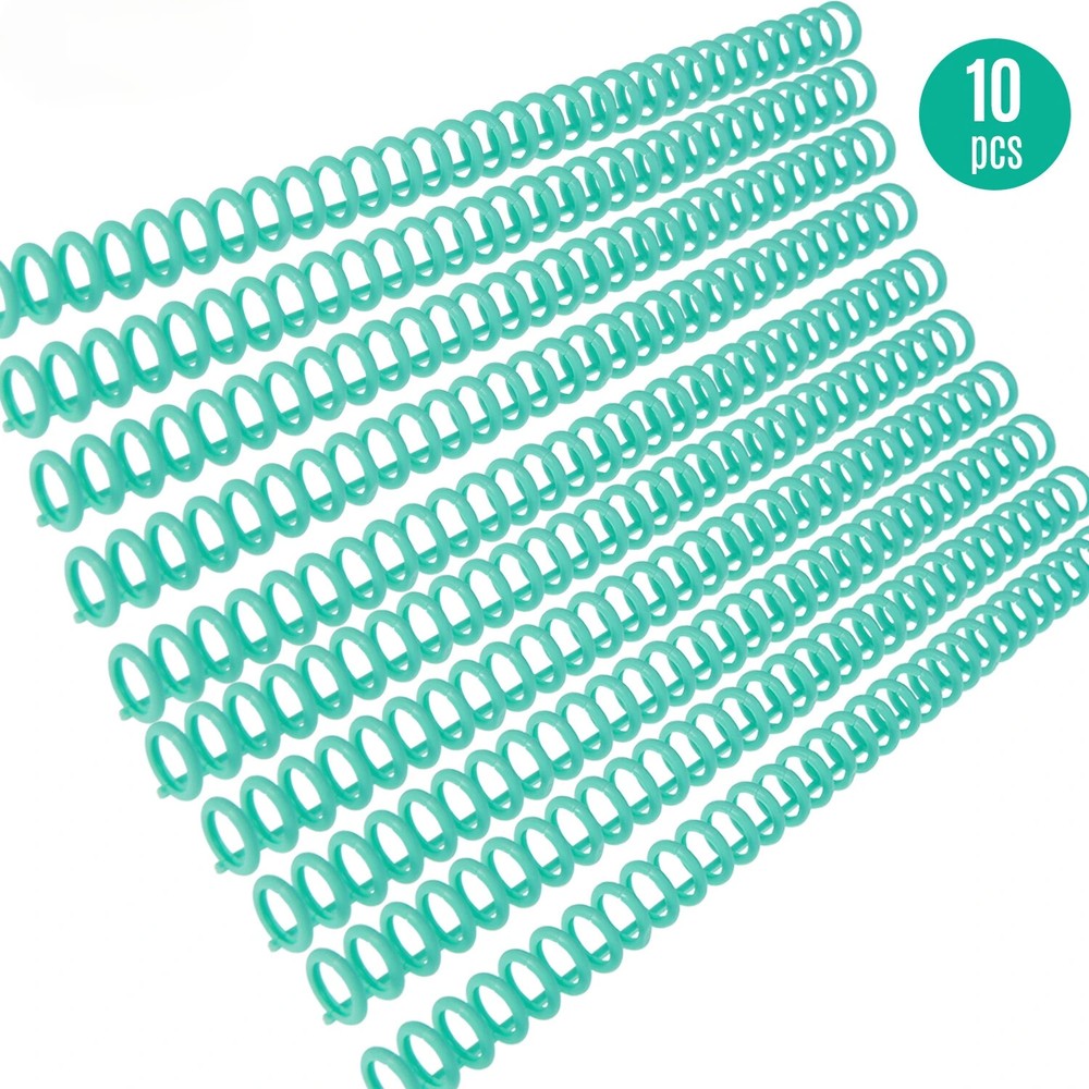 10pcs 30-Hole Loose Binders Ring Binding Spines Combs 85 Sheets Capacity