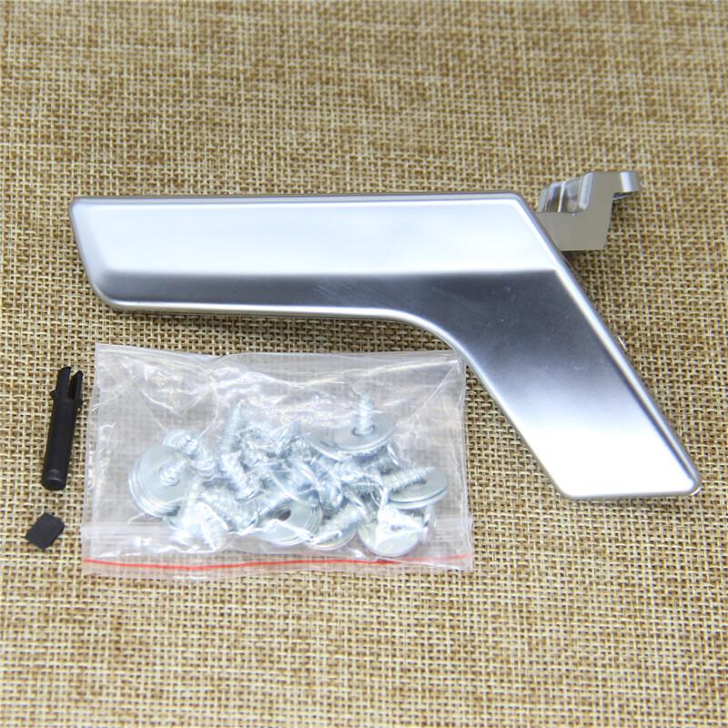 Matte Silver Left Driver Side Interior Door Handle Repair Kit for Benz C250 C300